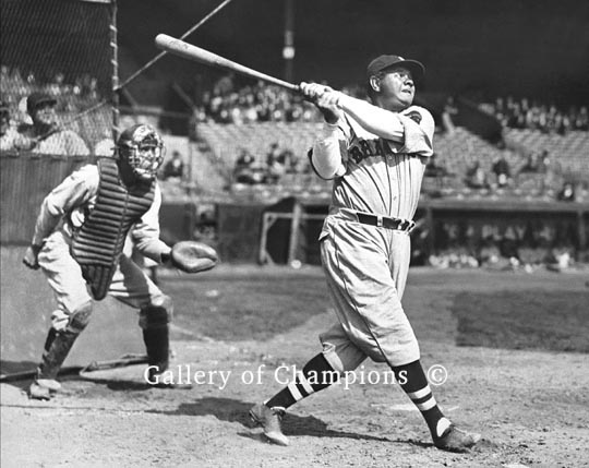 DO499 Babe Ruth Boston Braves Mighty Baseball 8x10 11x14 16x20 Colorized  Photo