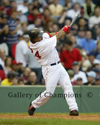 Manny Ramirez Boston Red Sox 8x10 Color Photo - All Sports Custom Framing