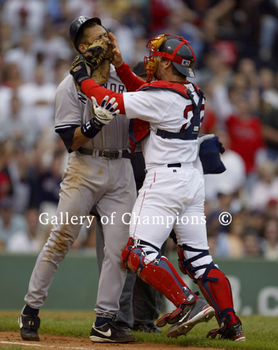 JASON VARITEK Photo Collage Print BOSTON Red Sox Baseball 