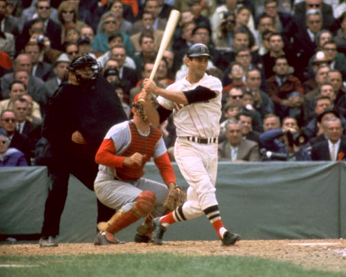 Carl Yastrzemski YAZ Framed 35x43 Red Sox Jersey / 1967 MVP